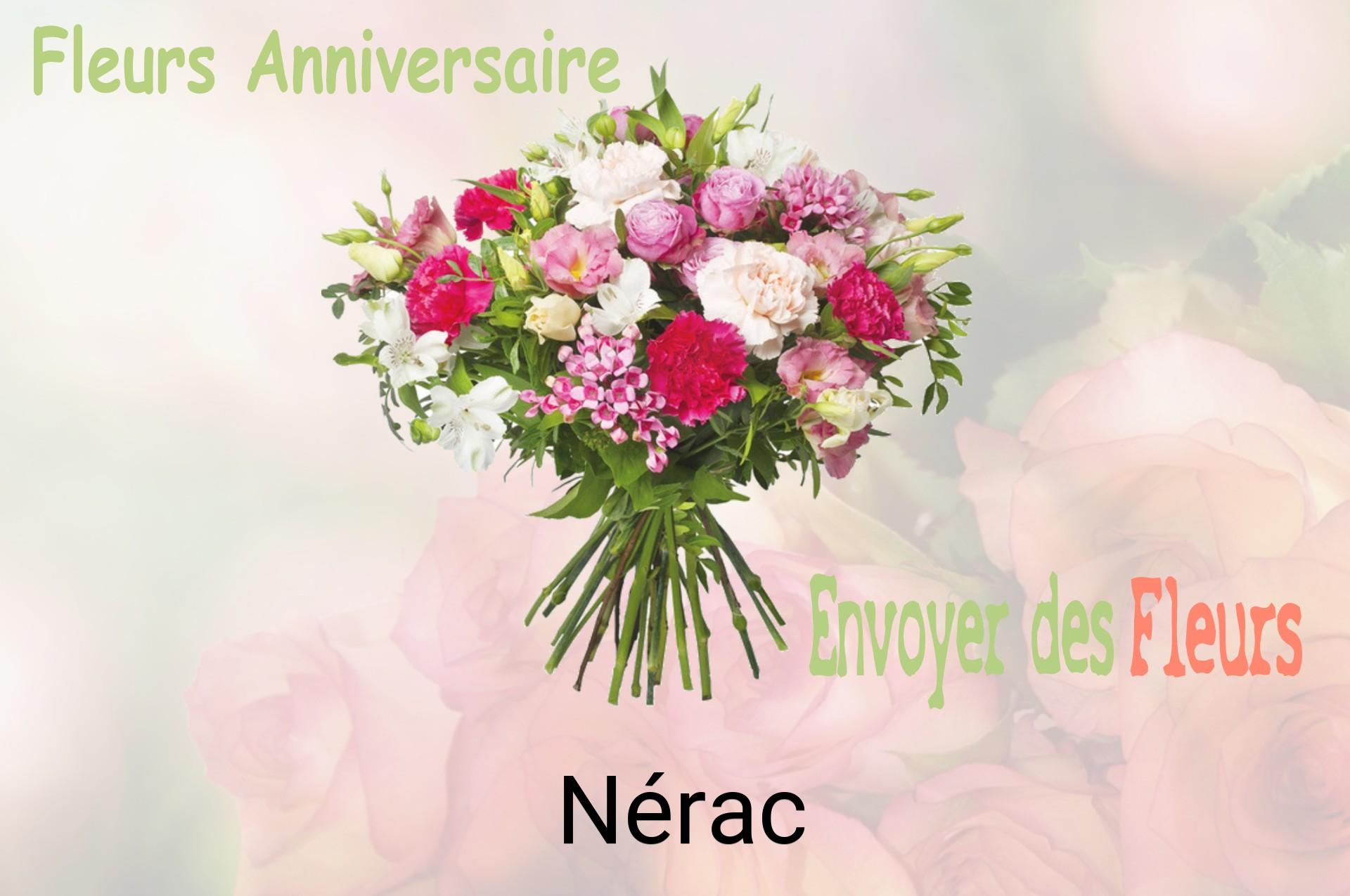 Bouquet de fleurs d’anniversaire livré à Nérac